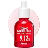 Parnell AHA 9.12% Omija Ceramic Wash-Off Serum | 1-Minute Face Exfoliation for Sebum Control & Smooth Texture | PHA BHA LHA Vitamin C K-Care (1.01 fl oz)