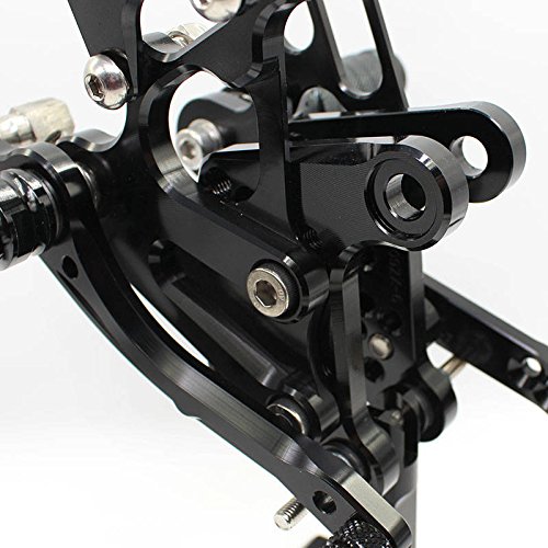 image for FXCNC Racing ZX-6R Billet Motorcycle Rearset Foot Pegs Rear Set Footre