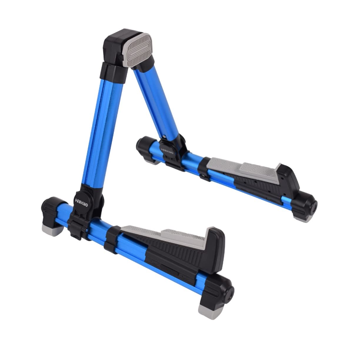 HEBIKUO M-40 Guitar Stand (Blue). Portable, Stylish stand suitable for different string instruments. Adjustable and sturdy stand your favourite string instrument. Available in different colours.