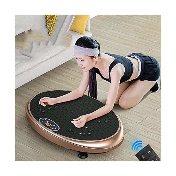 Vibration-Exercise-Machine-Vibration-Plate-3-Program-Modes-99-Levels-2-Resistance-Bandsremote-Control-Vibrating-Home-Power-Plate-Fitness-Trainer-For-Weight-Loss Vibration Exercise Machine, Vibration Plate, 3 Program Modes, 99 Levels, 2 Resistance Bands,remote Control, Vibrating Home Power Plate Fitness Trainer For Weight Loss.