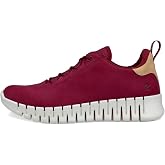 ECCO Women's Gruuv Sneaker, RED Plum/Powder, 7-7.5