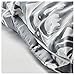 Ikea Klanglilja Duvet Cover and Pillowcases, Full/Queen, White