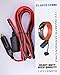 P.I. AUTO STORE Premium 12V 12' Extension Cable Cord Lead for Cigarette Lighter Plug. Accessory for Tire Inflator