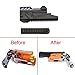 FenglinTech Maliang 3D Printing Appearance Decoration Part for Nerf Zombie Strike Hammershot Blaster - (Black)