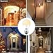 HEKEE Motion Sensor LED Light Bulb 9W A19 PIR Built-in IR 60W Equivalent Bright 900 Lumens E26 Base Warm White Bulbs (2 Packs)