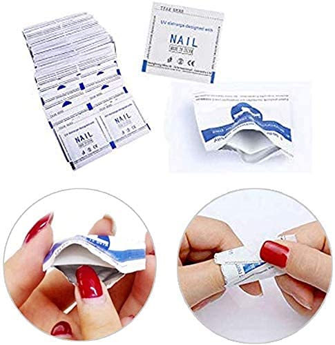 Chimoto 簡単ジェルネイルリムーバー 100pcs ネイルオフコットン Gelnail remover商品画像