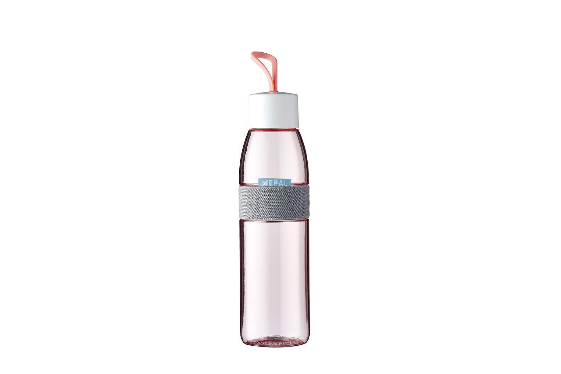 Mepal โ Water Bottle Ellipse โ Reusable Water Bottle โ Leak Proof Drinking Bottle Suitable For Carbonated Drinks โ BPA-Free - 500 ml โ Nordic Pink โ image 1