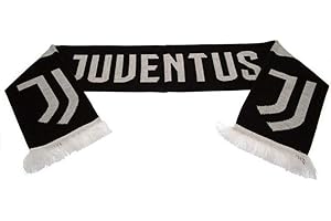Juventus - Black & White Team Crest Scarf