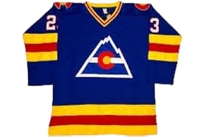 Colorado Denver Sewn Custom Hockey Jersey Any Name Number Sizes