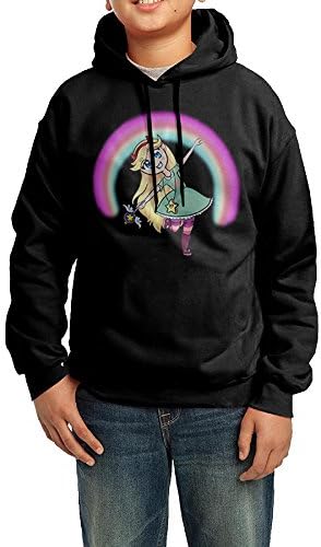 Star VS The Forces Of Evil Cartoon Junior Classic Pullover Athletic Sweatshirt Hoodies