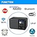 Ocean Digital WiFi Internet Radios WR-330D Digital Radio with FM Receiver, Subwoofer Speaker, 250 Preset Stations, Support UPnP & DLNA,Remote Control Alarm Clock Radio