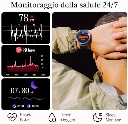 CMF Watch 3 Pro – Smartwatch con Display AMOLED da 1,43", 13 giorni di autonomia, Dual-band GPS integrato, chiamate Bluetooth e monitoraggio della frequenza cardiaca – Grigio chiaro