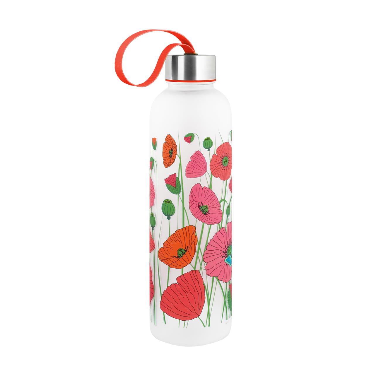 Pylones Happyglou Large Poppy Water Bottle 80 cl