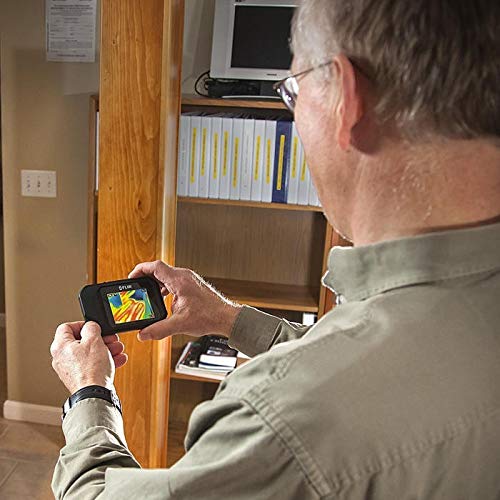 MOMIN Infrarot-Wärmebildkamera Compact Professionelle Wärmebildkamera Infrarot-Bildwandler 80 × 60 Pixel (Farbe… – Bild 4