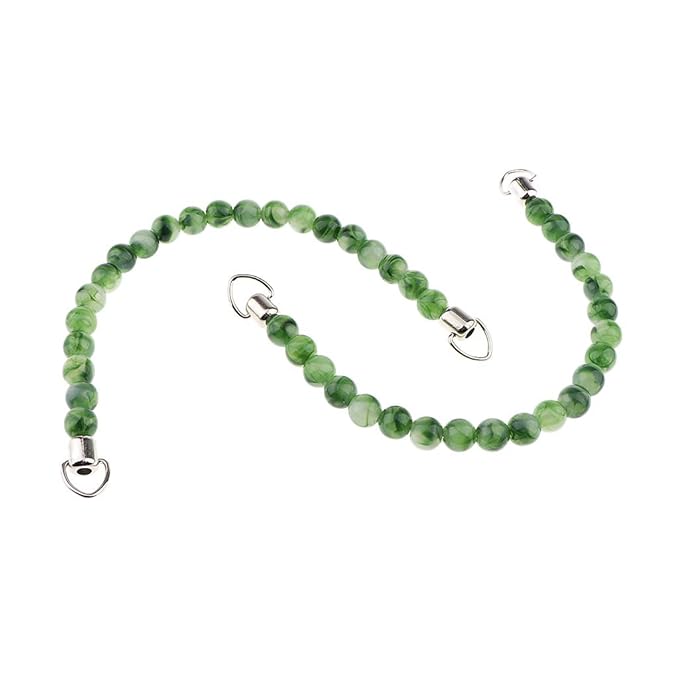 non-brand Baoblaze 2Stk. Elegant Taschengriffe Taschenhenkel Taschen Henkel Griffe aus Künstlichen Perlen, Wahlweise - Imitie