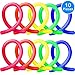 Stretch Strings (Pack of 10, 5 colors) by Austor - Fidget Sensory Toys Stretches from 10 Inches to 8 Feet, Relieve Stress for Children, Adults and those with ADHD ADD OCD Autism