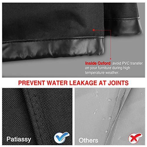 image for Patiassy Gas Grill Griddle Cover for Blackstone 36 inch Grill 4 Burner
