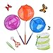 Telescopic Butterfly Nets for Kids Butterfly Catchers for Kids Insect Catching Nets, Great for Catching Insects Bugs Fishing, 3 Packs Catching Nets, Pop up Mesh Cage, Tweezers, Extendable 34 inches