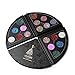UCANBE Glitter Eyeshadow Palette Metallic Glitter Shimmer Eye Shadow Highly Pigmented Sparkle Makeup Kit (A: mature)