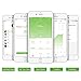 Fitkeeper Smart Body Scale, Body Fat Scale, Bluetooth Digital High Accuracy Body Fat Weight Bathroom Scale Wireless Body Composition Analyzer Monitor Body Analysis Scale with IOS, Android App