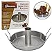 Camerons Deluxe Beer Can Roaster -Stainless Steel BBQ Grill Beer Can Chicken, and Veggie Roaster- Barbecue Poultry & Veggies Together - Indoor Outdoor Use - Enhance Meat Flavor- Grilling Essential