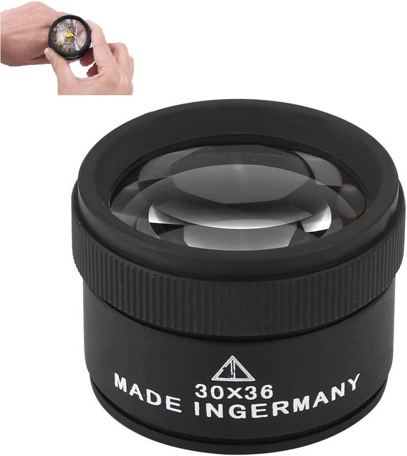 Watchmaker Loupe, Magnifying Mirror, Aluminum Alloy 30x Eye Loupe Repair, Professional Watch Repair Tools