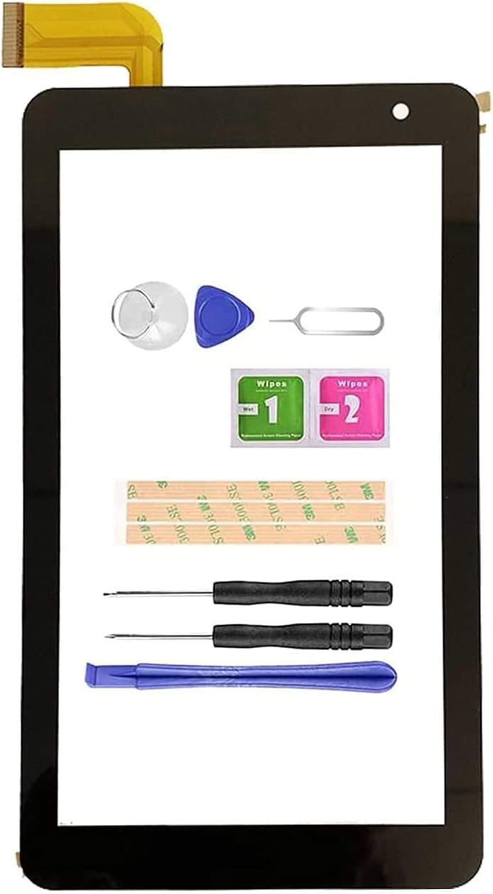 LADYSON 7.0" Touch Screen Digitizer for MJK-1417 FPC Replacement Repair Kit