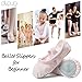 DIPUG Canvas Toddler Ballet Shoes/Pink Ballet Slippers for Girls (Dance/Practice/Yoga)