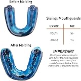 Shock Doctor Gel Max Mouthguard Blue/Black Universal Adult view 3