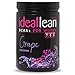 IdealLean BCAA For Women â€ Amino Acids for Women | Maximize Fat Burn & Lean Muscle Growth | Aids Weight Loss | Post Workout Recovery Drink | 0 Calories, 0 Sugars, 0 Carbs | Grape Explosion | 12 oz.