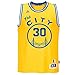 adidas Stephen Curry Golden State Warriors Hardwood Classics Nights Swingman Jersey (Gold) Medium