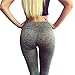 Gillberry Women Hollow Yoga Leggings Running Gym Stretch Sports Pants Trousers