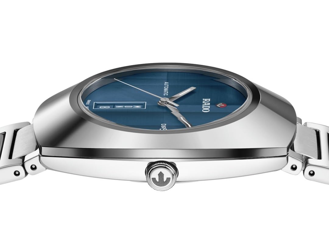 Rado DiaStar Original Blue Dial with Date Display, Ceramos Bezel and Swiss Automatic Movement