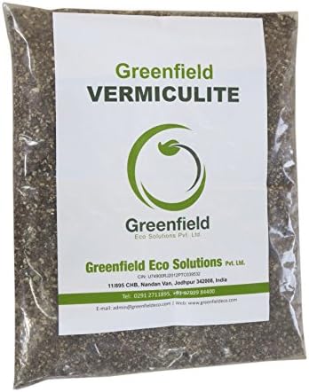 GreenfieldEco Exfoliated Vermiculite for Gardening Horticulture Plantation Potted Plants Hydroponics, 4.7 kg