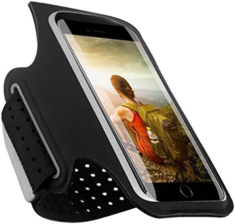 Workout Jogging Sport Running Gym Armband Case Pouch for iPhone Xs Max/iPhone XR/Samsung Galaxy S9 Active/Note 9 / Huawei Mate SE/Mate 20 Lite/Honor 8X / Sony Xepria XZ3 / Nokia 5.1 Plus