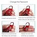 3-Digit Combination Lock of Zinc Alloy, The Small Safe Combination Padlock for Suitcases Luggage Briefcases Computer Bags Schoolbags Backpacks, Pack of 5