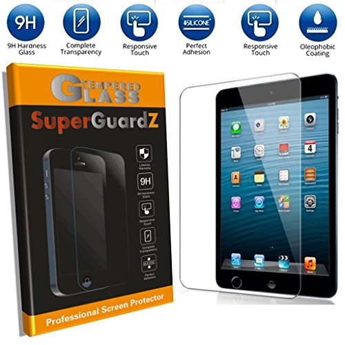 [2-Pack] For iPad Pro 9.7" - SuperGuardZ Tempered Glass Screen Protector, 9H, 0.3mm, 2.5D Round Edge, Anti-Scratch, Anti-Bubble, Shatterproof
