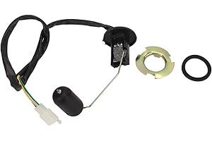 3Pin Fuel Tank Level Sensor,KIMISS Rubber Gauge Sending Unit Fuel Level Sending Unit for GY6 50 60 Engine Scooter Motorcycle