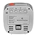 Marathon Compact Alarm Clock with Temperature & Date, Graphite Gray - Large, Easy to Read Display with Backlight - Easy to Set Up & Use - Two AAA Batteries Included