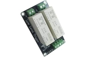 BESTOL Microtivity 2 Channel SSR Solid State Relay Low Trigger 5A 5V DC-DC for Uno R3