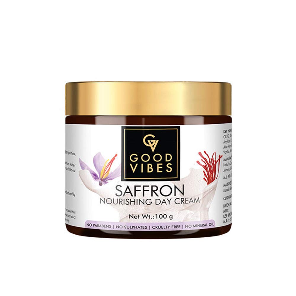 good vibes saffron nourishing day cream