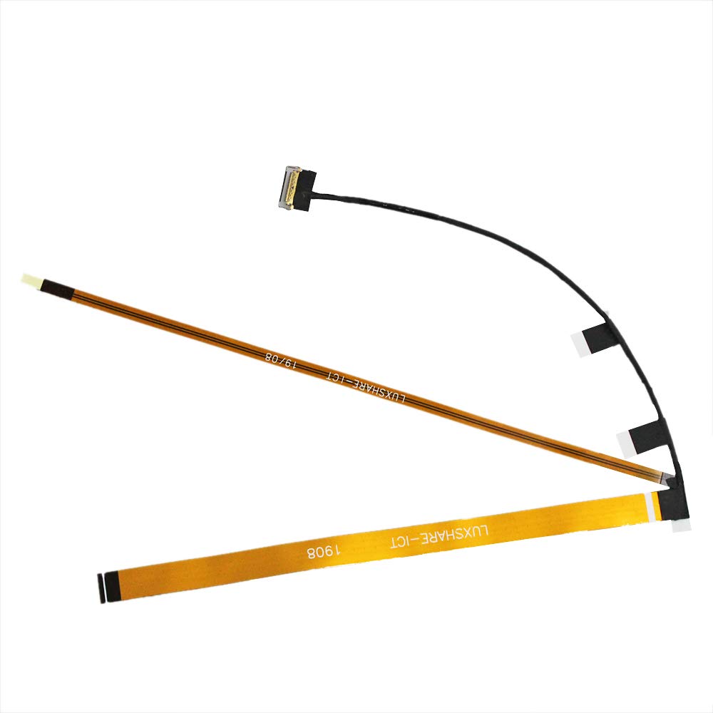 ZAHARA LCD LVDS LED Screen Video Display Flex Cable for LENOVO ThinkPad 25 20K7/T470 20HD 20HE 20JM 20JN/A475 20KL 20KM/T480 20L5 20L6 00UR487 00UR488 00UR489 SC10G75194 DC02C009H10 LCD IR 30PIN