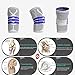 Knee Brace Compression Sleeve, Elastic Knee Wraps Patella Stabilizer with Silicone Gel & Spring Support, Hinged Kneepads Knee Protector for Meniscus Tear Arthritis Running Men Women - Medium