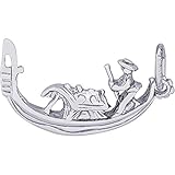 Rembrandt Charms Gondola Charm, Sterling Silver