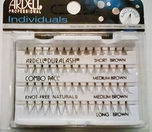 Ardell Duralash Naturals Combo Pack, Brown,  (Pack of 2)