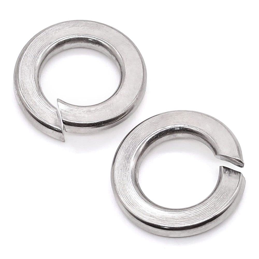 M6 Stainless Steel Lock Washer DIN127 B, 100 PCS
