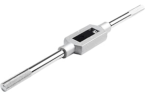 Brand Name M6-M20 1/4" to 3/4" Adjustable Tap Handle Wrench Tool for Taps and Reamers with Metal Construction and Straight Le