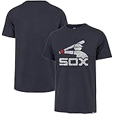 47 Brand MLB Men's Vintage Franklin Cooperstown Team Color Primary Logo Short Sleeve Baseball T-Shirt