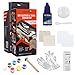 Visbella DIY Leather Repair and Vinyl Repair Kit - Patch Leather and Vinyl with Ease for Car Seats, Boat Seats, Shoes, Couches, Repair and More.
