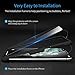 [3 PACK] iPhone X Screen Protector[5.8 inches] AINOPE iPhone 11 Pro Tempered Glass Face ID Anti-Finger Print Scratch Compatible with iPhone 11 Pro/Xs/X, With Installation Frame for Screen Protector